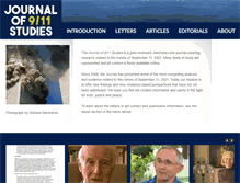 Tablet Screenshot of journalof911studies.com